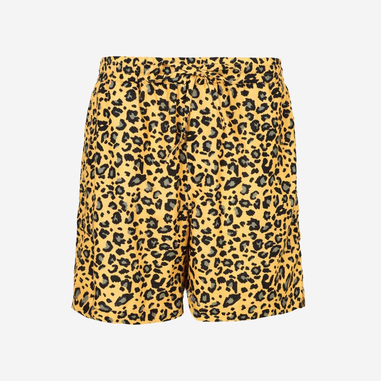 Panterprint korte broek