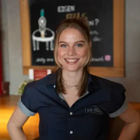 Horeca blouse in de huisstijl van De Beurs Utrecht